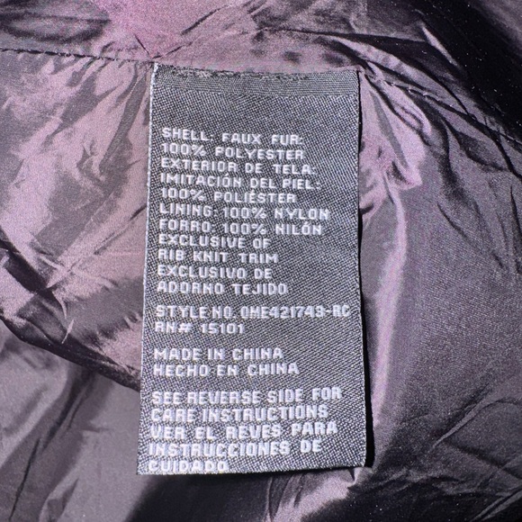 1 Madison Women’s Fuzzy Jacket NWT Size XL - Picture 6 of 7